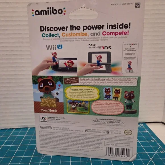 Animal Crossing Tom Nook Amiibo Nintendo New Factory Sealed OOP Switch Wii 3DS - Picture 2 of 2